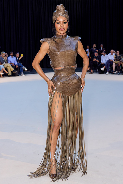 Teyana Taylor Turns Heads in Ashi Studio