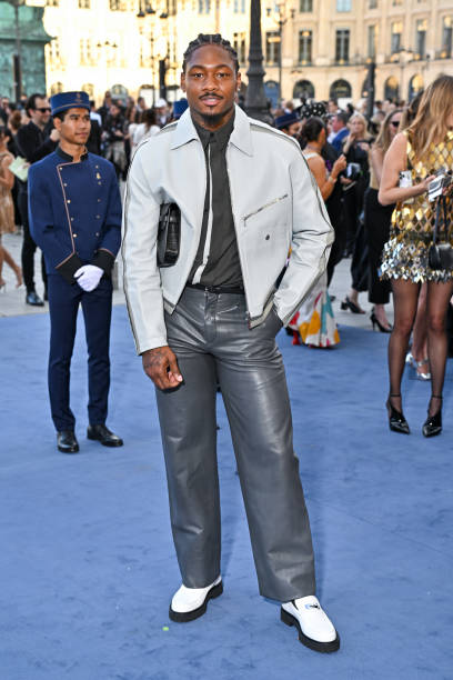 Stefon Diggs attends Vogue World: Paris 2024 at the Place Vendome on June 23, 2024 in Paris