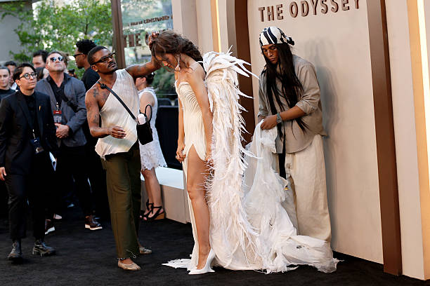 Law Roach with Zendaya.