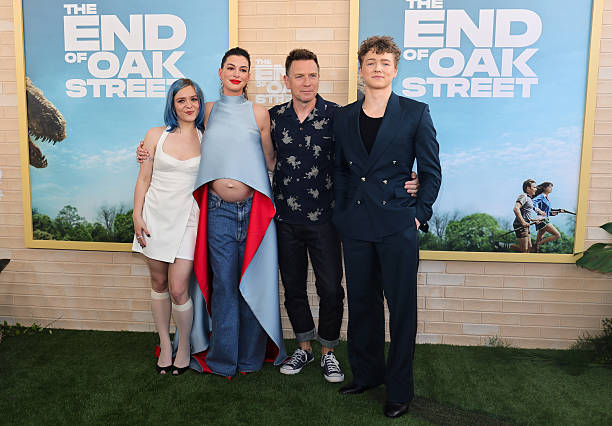 To finish the look, Anne wore a pair of red and pink Aquazzura stiletto heels that matched the inside of the handmade Prabal Gurung halter top.