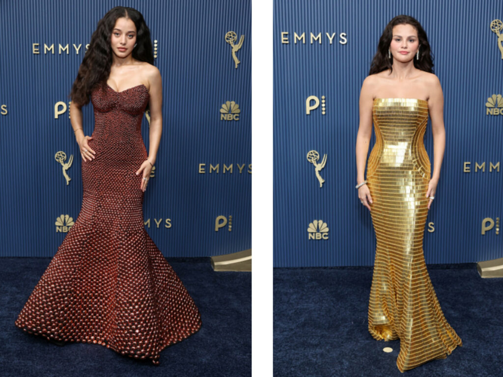 Red Carpet Rivalry: Chase Infiniti and Selena Gomez Stun in Louis Vuitton at the 78th Primetime Emmy Awards