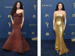 Red Carpet Rivalry: Chase Infiniti and Selena Gomez Stun in Louis Vuitton at the 78th Primetime Emmy Awards
