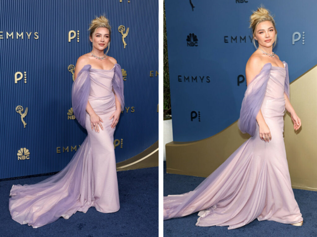 Florence Pugh Slays in Custom Vivienne Westwood at 2026 Primetime Emmy Awards