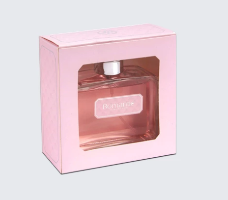 pink custom perfume boxes