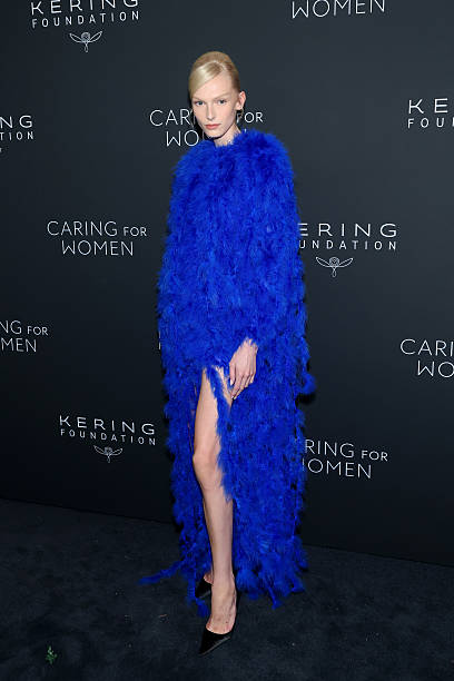 Alex Consani attends the Kering Foundation's Fifth Annual Caring for Women Dinner at The Pool in New York City.