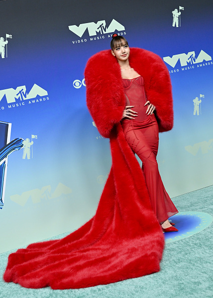 LOS ANGELES, CALIFORNIA - SEPTEMBER 27: LISA attends the 2026 MTV Video Music Awards (VMAs) at Peacock Theater on September 27, 2026 in Los Angeles, California. (Photo by Axelle/Bauer-Griffin/FilmMagic)