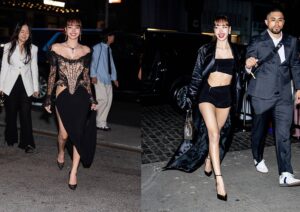 Lisa Stuns in Two Mesmerizing Black Ensembles