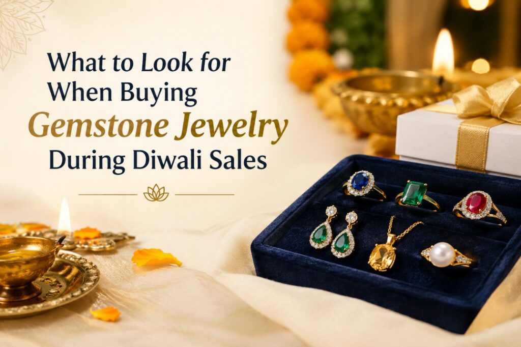 Diwali gemstone jewelry