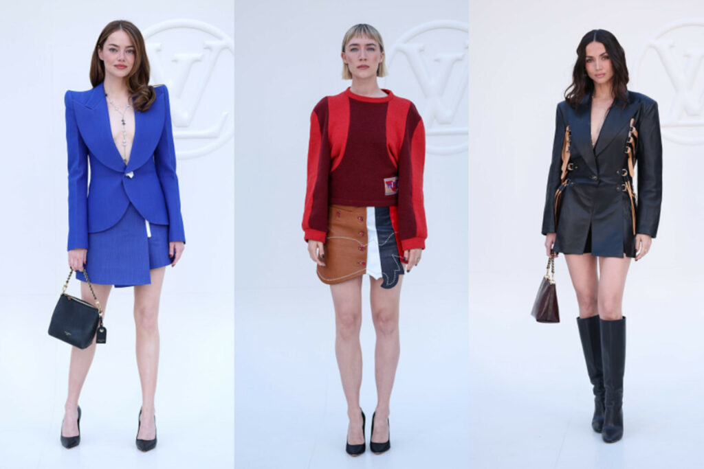 Emma Stone, Ana de Armas, and Saoirse Ronan Wow at Louis Vuitton Spring/Summer 2027 Show