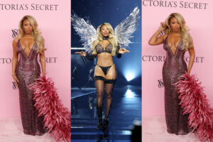Megan Thee Stallion Stuns in Custom Walter Mendez Atelier and Angel Wings at Victoria’s Secret Fashion Show 2026
