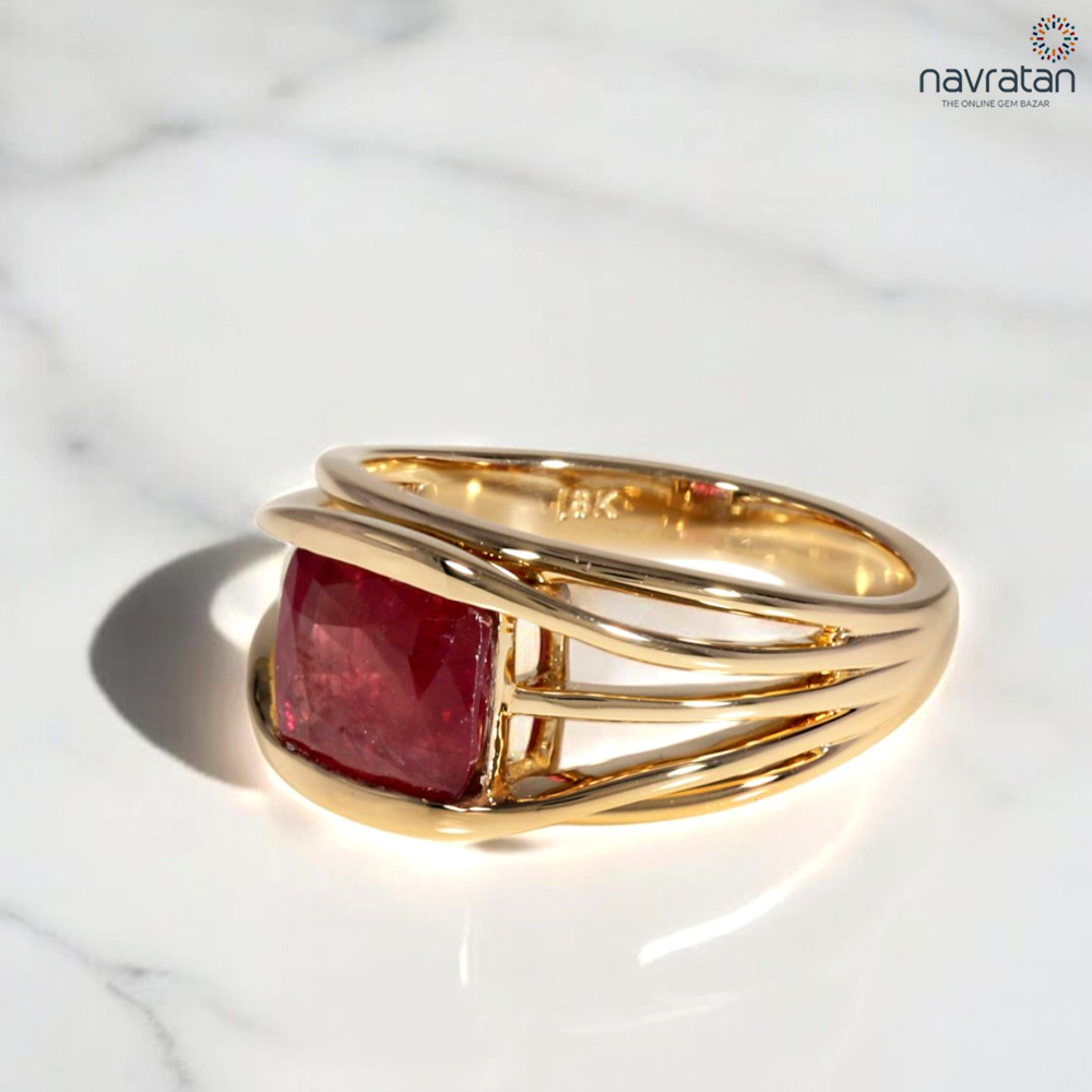 Ruby ring to celebrate Diwali