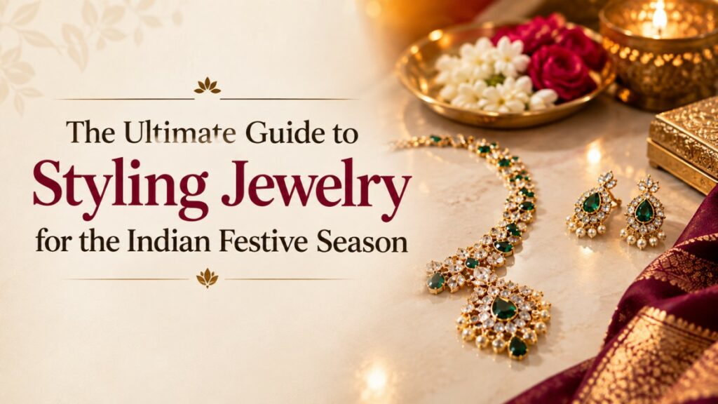 styling jewelry for the Indian festive season