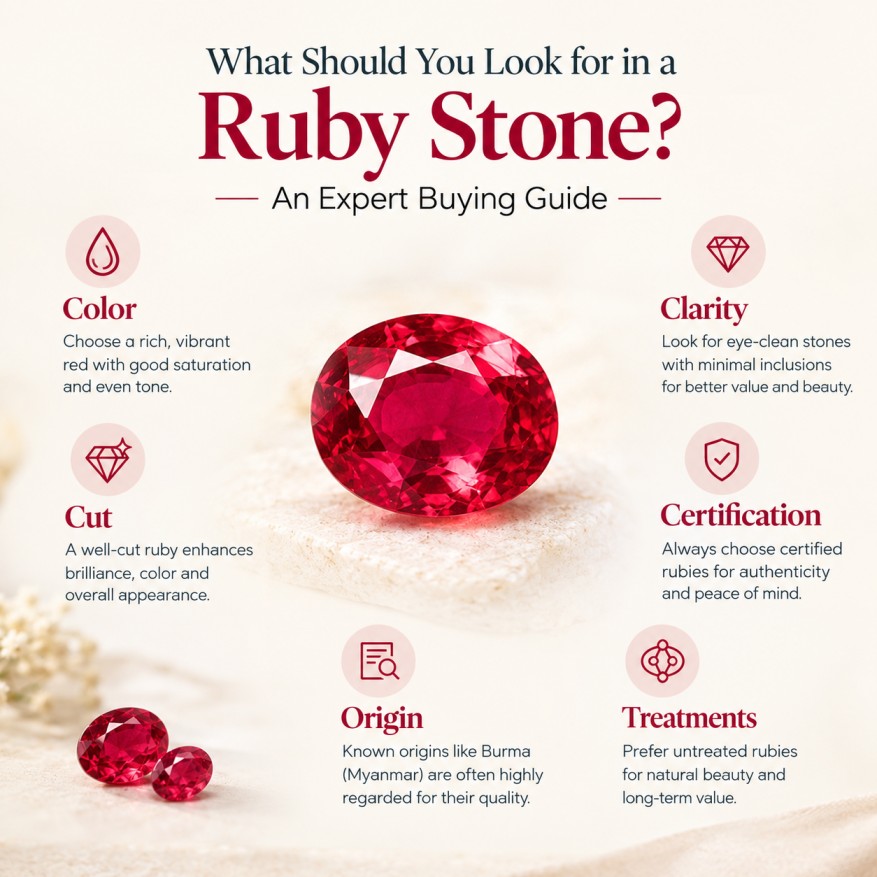 ruby stone chart