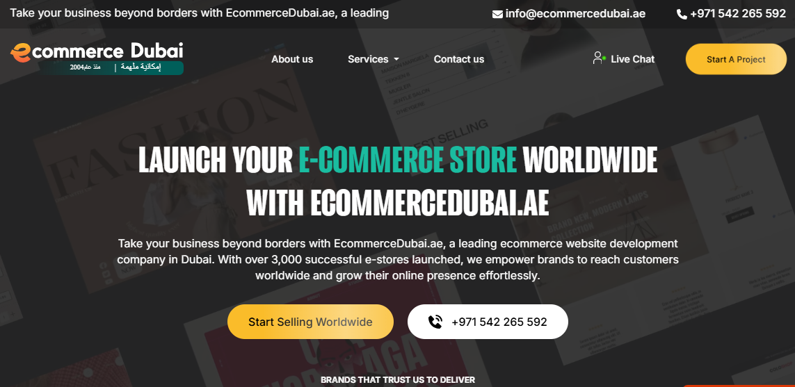 Ecommerce Dubai UAE